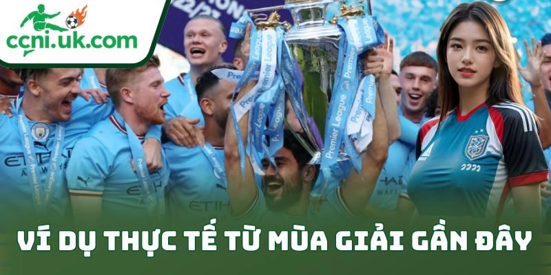 Ví dụ thực tế từ mùa giải gần đây